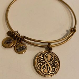 Alex & Ani path of life bracelet gold